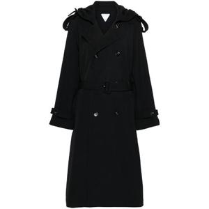 Bottega Veneta Blue Wool Belted Trench Coat 784057V4C50 TP717436613