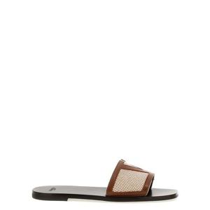 발렌티노 가라바니 뮬 슬리퍼 W2S0LK2JHBZS5 Brown