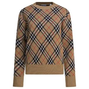 BURBERRY Wool blend crew neck sweater 8110514