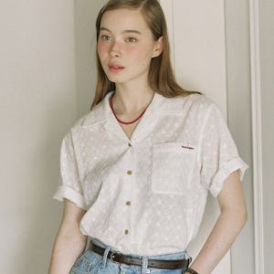 [아워호프] Atelier Flower Shirt - White [H24SM2-SH04-WHI]