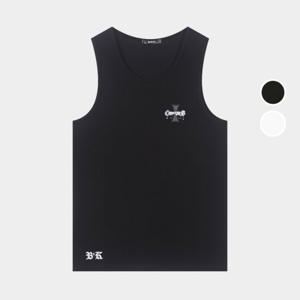 [버커루]남성 머슬핏 슬리브리스 민소매 티셔츠 B252TS373P