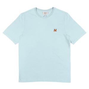메종키츠네 LM00104KJ0008 0072 폭스 헤드 패치 남성 반팔티