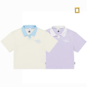내셔널지오그래픽키즈  (K252GPL010) 여아 반팔 카라 티셔츠