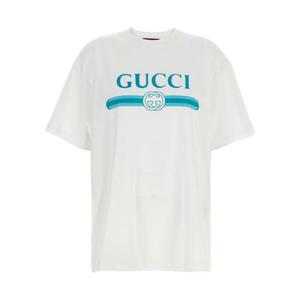 구찌 반팔 티셔츠 837959XJHGY9081 White