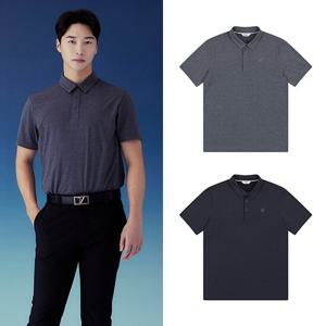 [볼빅어패럴] 남성 골프 멜란지 냉감 반팔 티셔츠(ON) VOTSP475_SET