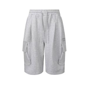[버커루]남여공용C/P쭈리 와이드 원턱 카고 버뮤다 팬츠(B253Z1010P)
