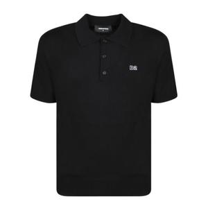 디스퀘어드2 폴로 티셔츠 S74HA1452 D13018 900 Black