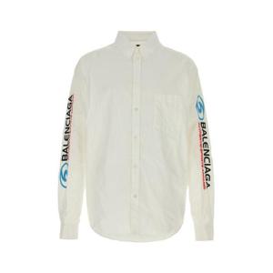발렌시아가 탑 773390TNM60 9000 WHITE