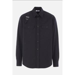 ALEXANDER MCQUEEN Harness shirt in poplin 838500QSAA91000