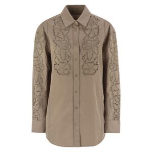 위켄드막스마라 블라우스 셔츠 2525196011600 LIGHT BROWN