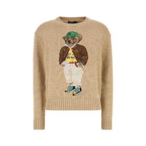 POLO RALPH LAUREN Beige cotton sweater 211972121 001