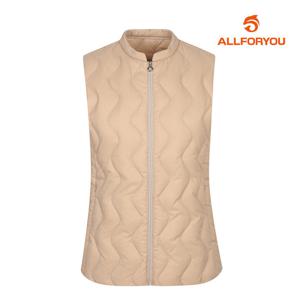 [올포유] 여성 물결 덕다운 베스트 AWQVL9171-509