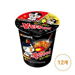 [삼양식품] 불닭볶음면 작은컵 70g x 12개