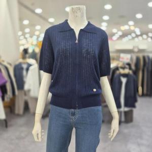 레노마레이디 sh06 카라 단작 니트 가디건 R2G25KCD240