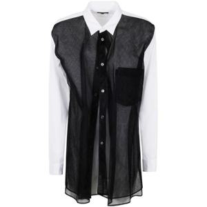 꼼데가르송 긴팔 셔츠 POB009 1 WHITE
