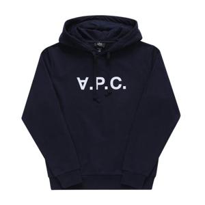 [아페쎄 APC] COHBN M27908 TIQ DARK NAVY/ECRU 공용 후드티