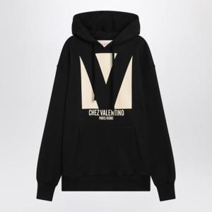 발렌티노 가라바니 후드 티셔츠 6B3MF24I960 Black