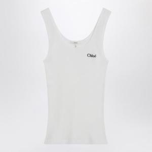 끌로에 민소매 티셔츠 CH25SJH12180 White