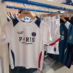 [에스핏 주니어]에스핏 해운대점 PSG 라인배색유니폼4부 세트 TR_SJZ304MKTR83