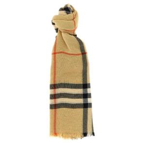 BURBERRY Check wool scarf 8085069SAND