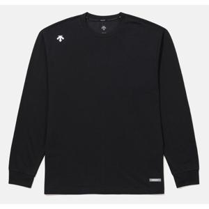 데상트 워딩 긴팔 티 B1 SQ323UTL71 BLK0 MGRY NAVY WHT0