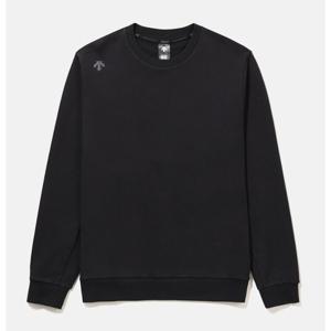 데상트 백그래픽 스포츠테리 맨투맨 B1 SQ323UHT71 BLK0 BRWN MGRY