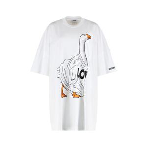 모스키노 미디 원피스 04515542 1001 WHITE