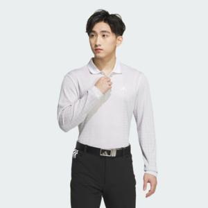 M 아디다스긴팔티 CQK IM7301 프라임니트 심리스 긴팔 폴로 셔츠