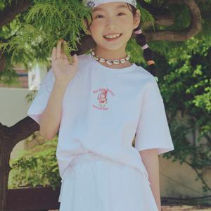 [폴햄키즈]여아조크박더블니트반팔티PKF3TS2210WT