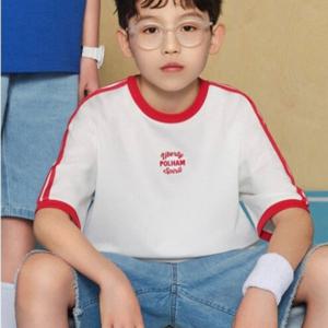 [폴햄키즈]아이차링거반팔티 pkf2ts3032_DG