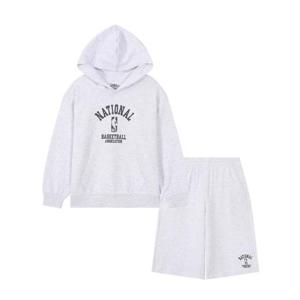 [NBA 키즈]후드 반바지 셋업 K253ST020P-J