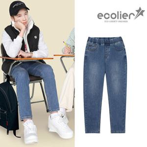 [에꼴리에]테이퍼드 본딩 워싱블루진 22D1204 겨울_CC