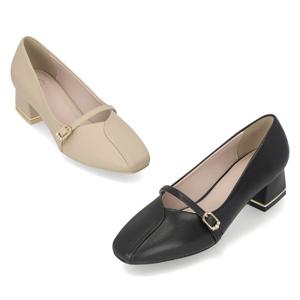 [25FW 신상] 엘칸토 인텐스 여성 메리제인 미들 펌프스 4cm LCWD64I539