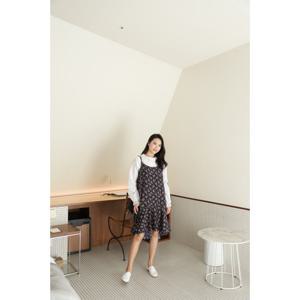 소프트리 플로럴 레이어드 원피