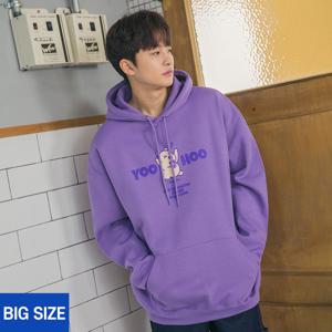 앨빈클로 빅사이즈 유후 베어 곰돌이 후드티 BE5946 (4 COLOR)