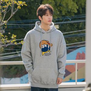 앨빈클로 빅사이즈 카우보이 마운티널스 후드티 BE5871