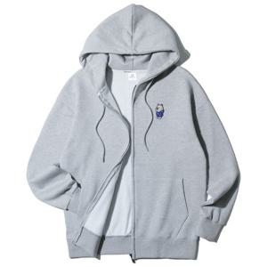 앨빈클로 곰돌이 자수 후드집업 AZH658 (3COLOR)