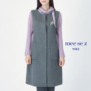 [미세즈] 핸드캐시미어 메이드라운드 롱 베스트_M94VT02