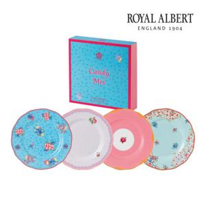 [로얄알버트]캔디컬렉션 20cm 접시 4P 세트
