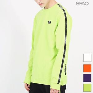 [스파오] 테이핑 티셔츠_SPLW912C04