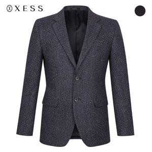 (제스) 울 스트레치 컬러 블렌드 잔체크 투버튼 자켓(X0HJA9373)