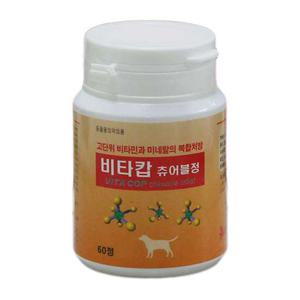 비타캅 츄어블정 종합비타민 영양제 60정