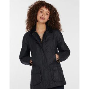바버  BARBOUR 여성 네이비 Beadnell 왁스 자켓 URJA2F411N2