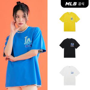 [MLB] 베이직 빅로고 반팔 티셔츠 (5COLOR)