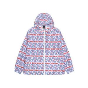 [에비수]컬러 MONOGRAM 화섬 루즈핏 점퍼_EV2UJP703_WH