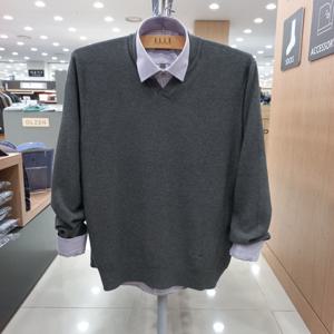 [엘르옴므]헨리넥 오픈형 긴팔/TBCFR-69843
