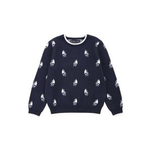 [브룩스브라더스] BB_[키즈][남아] 세일링 패턴 스웨터 (네이비) (BBWRKB2048QES)