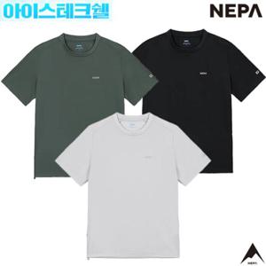 [네파](7K35332)_남성 아이스테크쉘-V 우븐 반팔 라운드 티셔츠(7K31621_7K31726세트)