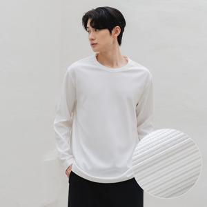 [DE LUXE] 앨빈클로 플리츠 무지 긴팔티 DLX1204 (3 COLOR)