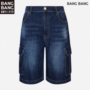 뱅뱅성서 HC04 여름 밴딩 루즈핏 6부 청반바지 NQK354